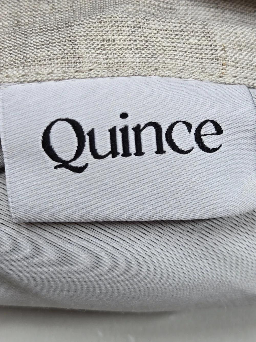 NWOT QUINCE Set Of 2 48x96 European Linen True Blackout Curtains Flax 0012